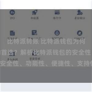 比特派转账 比特派钱包为何是专业用户的首选？解析比特派钱包的安全性、功能性、便捷性、支持性等优势。