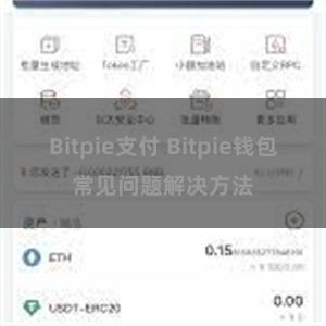 Bitpie支付 Bitpie钱包常见问题解决方法