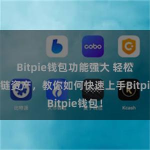 Bitpie钱包功能强大 轻松管理多链资产，教你如何快速上手Bitpie钱包！