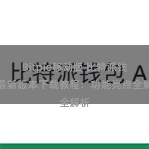 Bitpie移动版 比特派钱包最新版本下载教程：功能亮点全解析