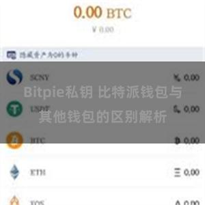 Bitpie私钥 比特派钱包与其他钱包的区别解析