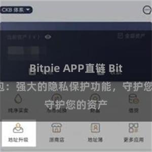 Bitpie APP直链 Bitpie钱包：强大的隐私保护功能，守护您的资产