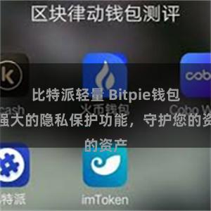 比特派轻量 Bitpie钱包：强大的隐私保护功能，守护您的资产