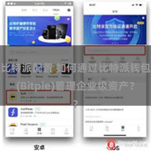比特派配置 如何通过比特派钱包(Bitpie)管理企业级资产？