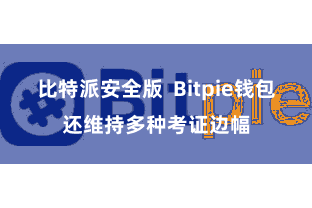 比特派安全版  Bitpie钱包还维持多种考证边幅