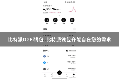 比特派DeFi钱包  比特派钱包齐能自在您的需求