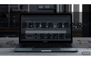 比特派数字服务  请务必设置一个安全的密码