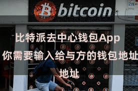 比特派去中心钱包App  你需要输入给与方的钱包地址