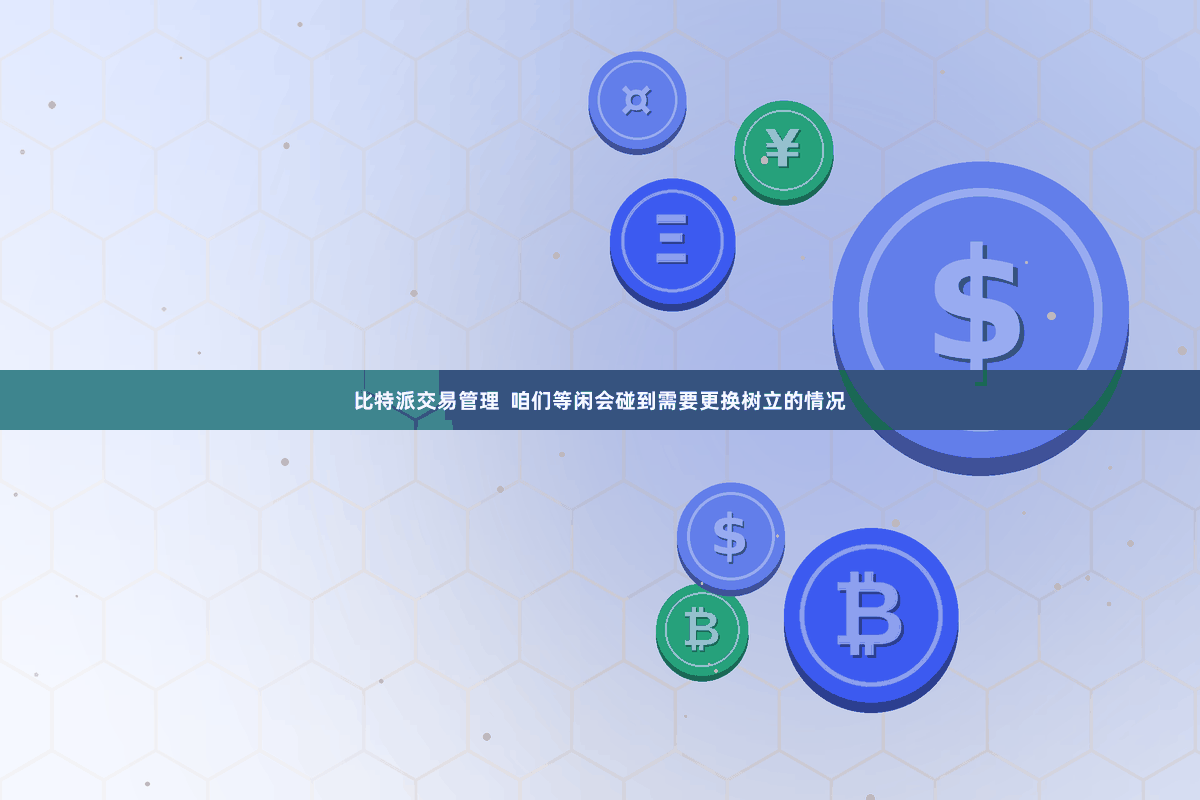 比特派交易管理 咱们等闲会碰到需要更换树立的情况